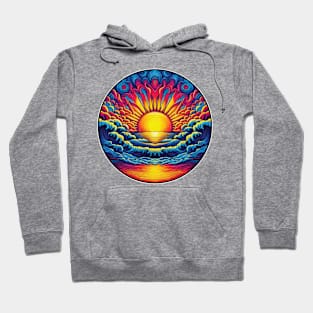 The Edge Of The Ocean (No Type Hoodie